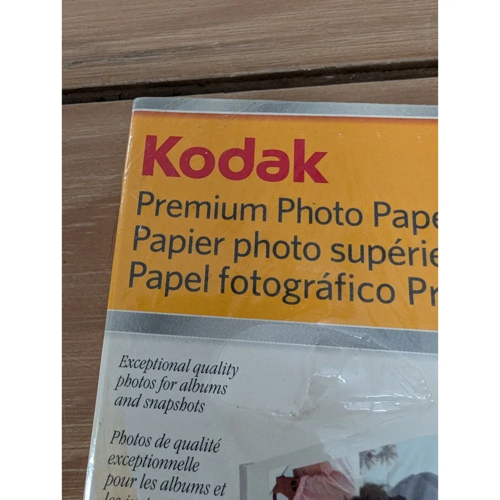 NEW Kodak 4 X‎ 6 Premium Photo Paper 60 Sheets, SEALED
